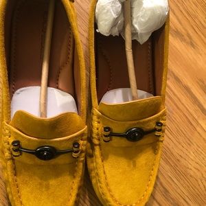 Coach loafers brand new in box and dust bag.